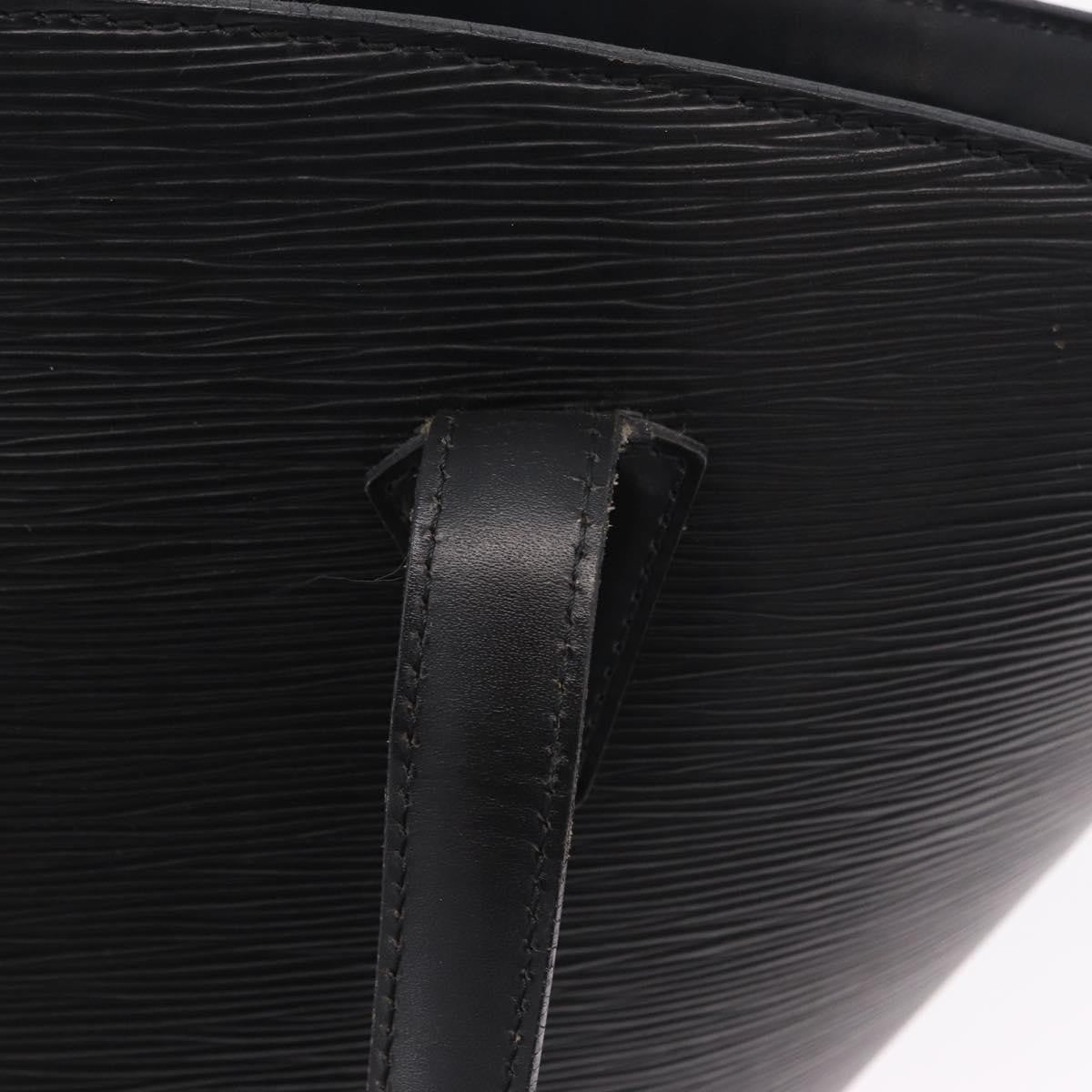Louis Vuitton Saint Jacques Epi Leather, Black, Leather, Handbag