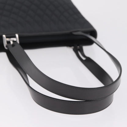 Bally Handbag Quilted Nylon, Black, Nylon, Handbag