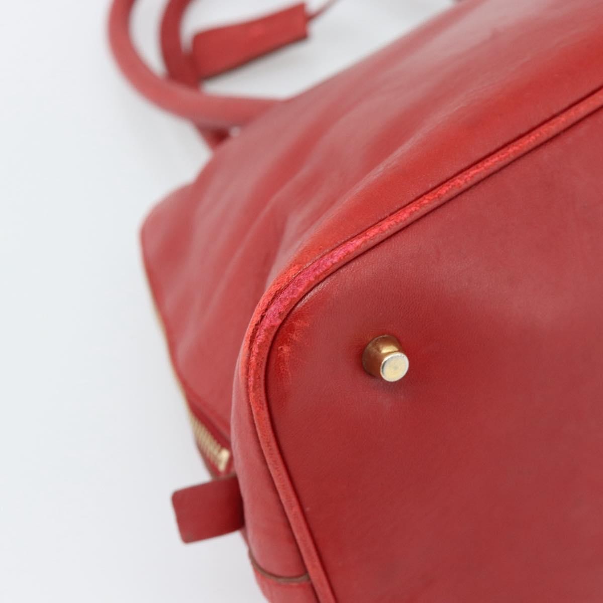 Prada Promenade Saffiano Leather, Red, Leather, Handbag