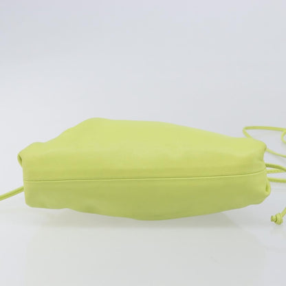 Bottega Veneta The Pouch Coin Purse Leather, Green, Leather, Clutch