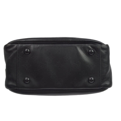 Louis Vuitton Clarkson Messenger Monogram Shadow Leather, Black, Leather, Handbag