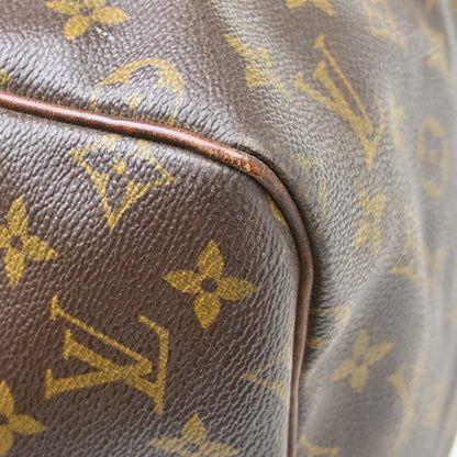Louis Vuitton Keepall Monogram Canvas, Brown, Canvas, Travel Bag