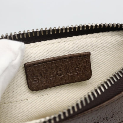 Bvlgari Logomania Canvas with Leather, Beige, Canvas, Shoulder Bag