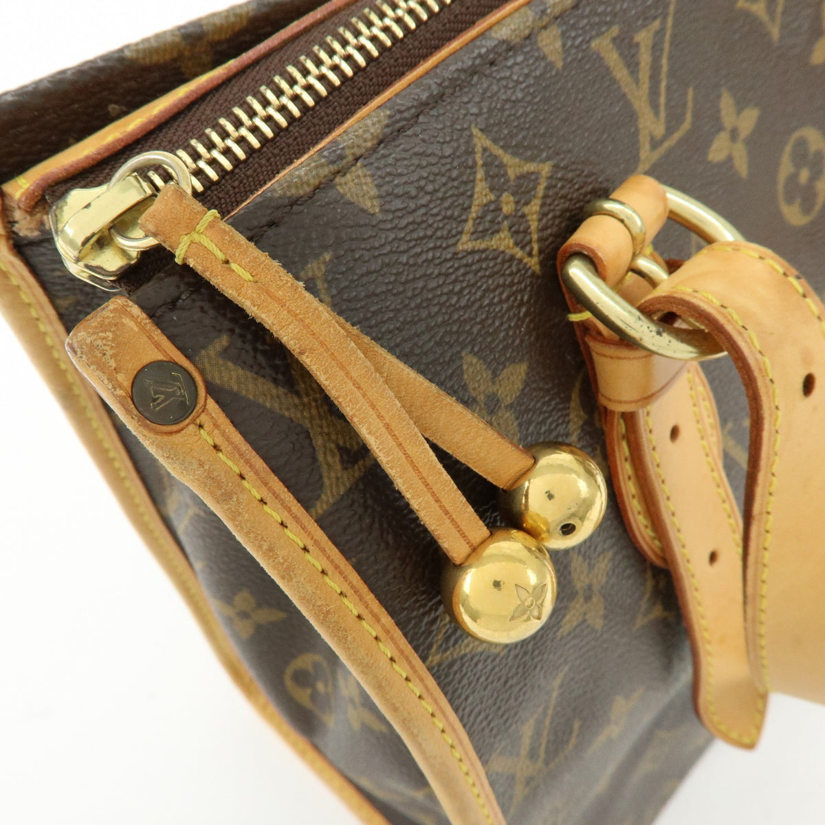 Louis Vuitton Popincourt Monogram Canvas, Brown, Canvas, Shoulder Bag