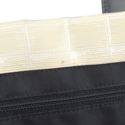 Chanel Travel Line Nylon, White, Nylon, Tote Bag