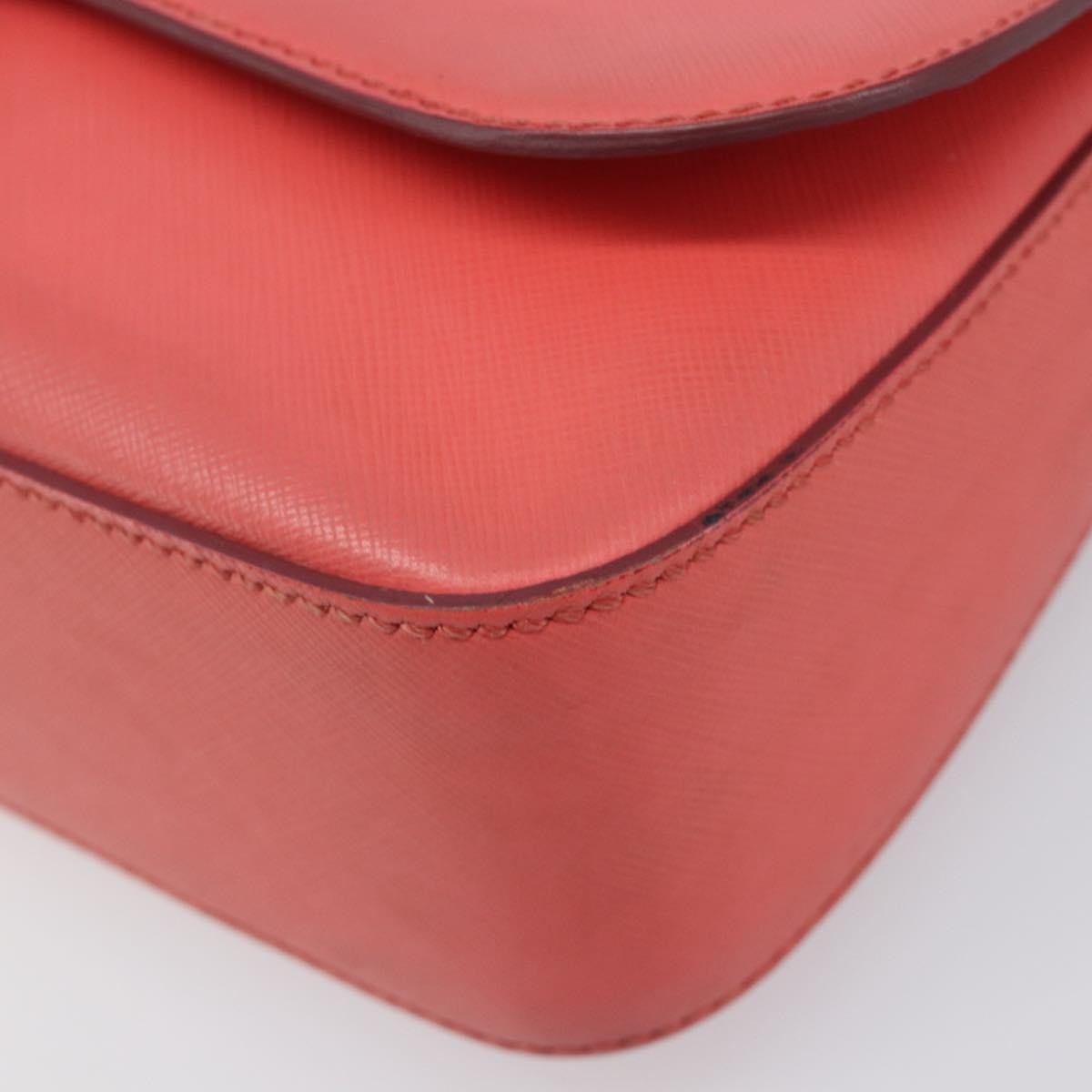 Salvatore Ferragamo Gancini Leather, Pink, Leather, Shoulder Bag