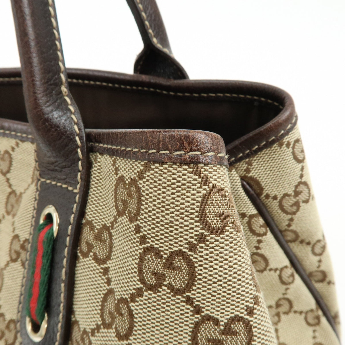 Gucci Princy GG Canvas, Beige, Canvas, Tote Bag