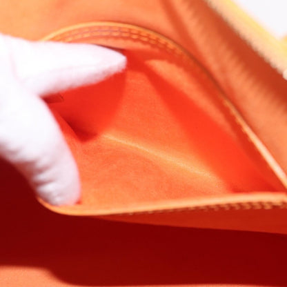 Louis Vuitton Alma Epi Leather, Orange, Leather, Handbag