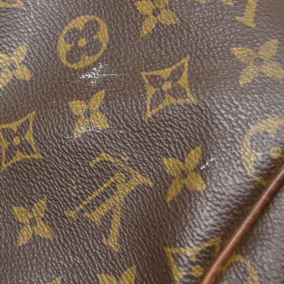 Louis Vuitton Keepall Monogram Canvas, Brown, Canvas, Travel Bag