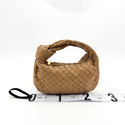 Bottega Veneta BV Jodie Hobo Intrecciato Nappa, Brown, Leather, Shoulder Bag