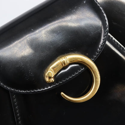 Cartier Panthère Patent Leather, Black, Patent Leather, Tote Bag