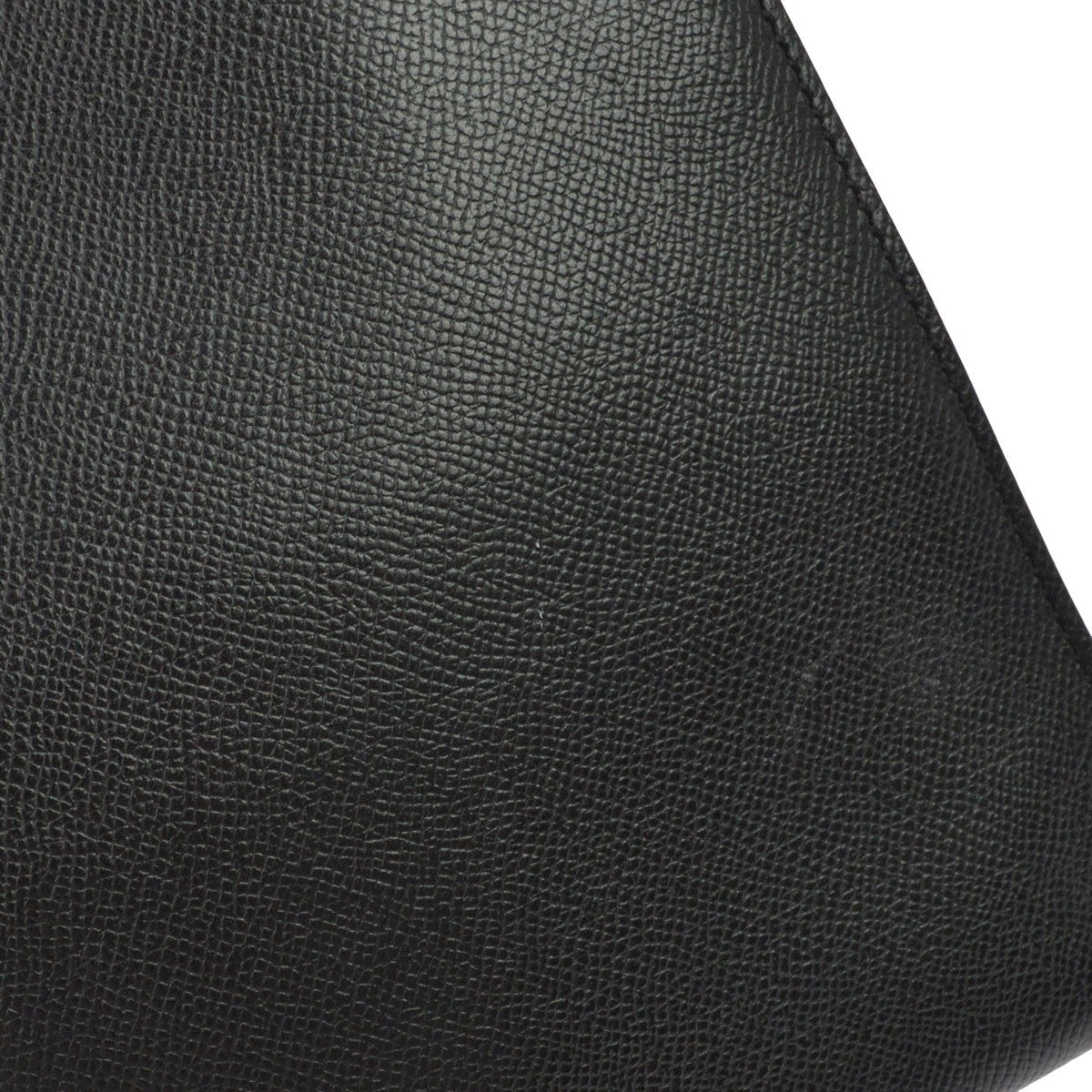 Celine Vintage Turnlock Leather, Black, Leather, Shoulder Bag