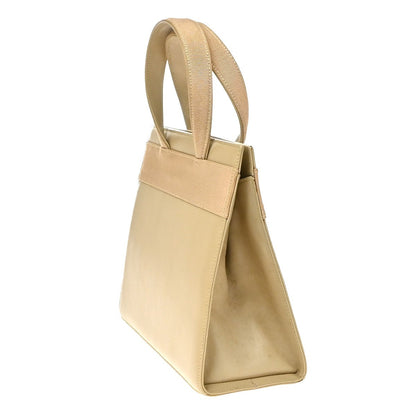 Salvatore Ferragamo Convertible Vara Bow Leather, Beige, Leather, Tote Bag