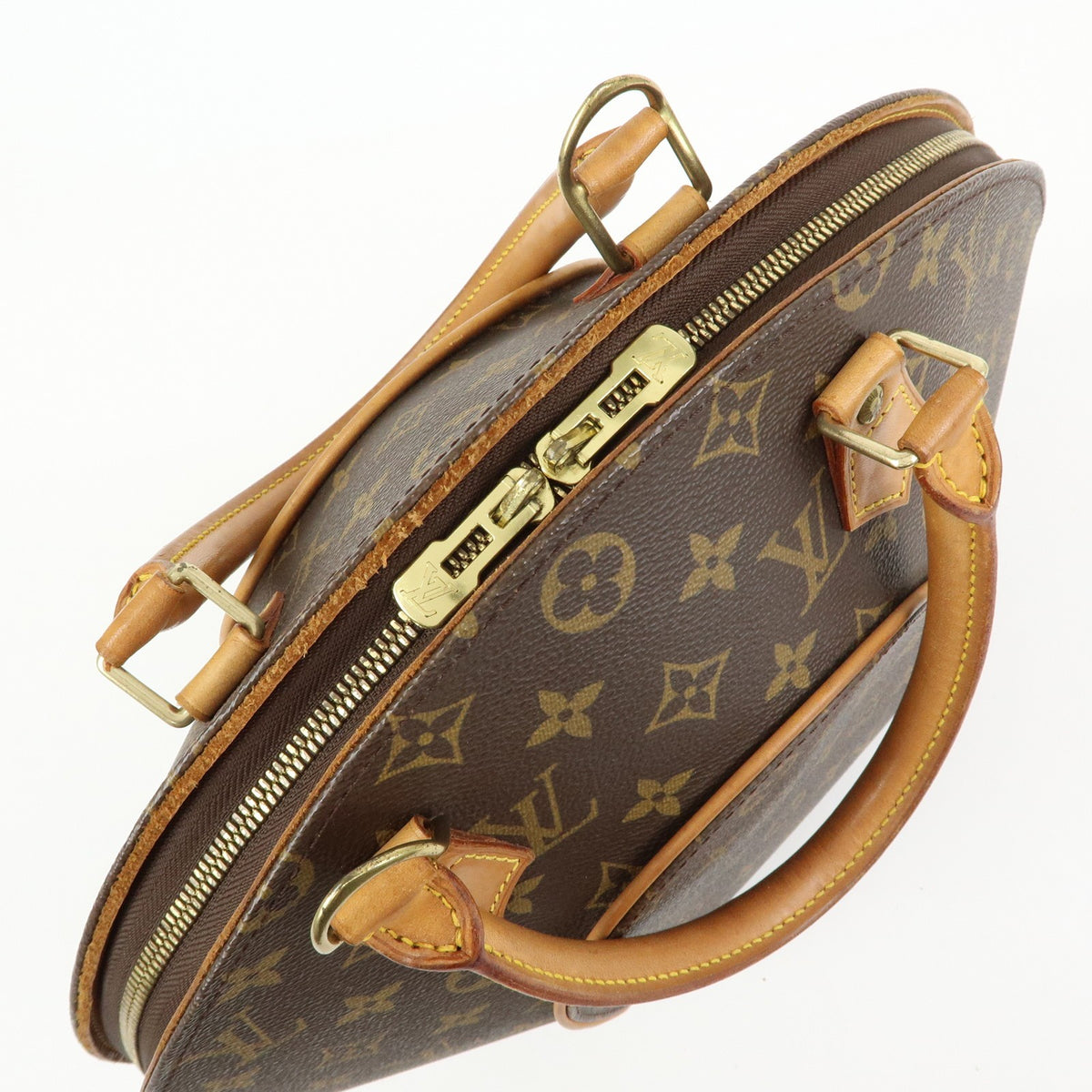 Louis Vuitton Ellipse Monogram Canvas, Brown, Canvas, Handbag