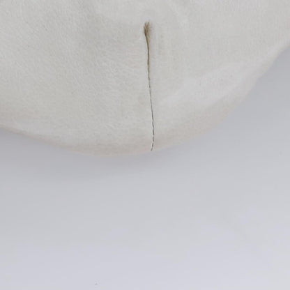 Gucci Logo Belt Leather with Enamel Buckle, White, Leather, Belt
