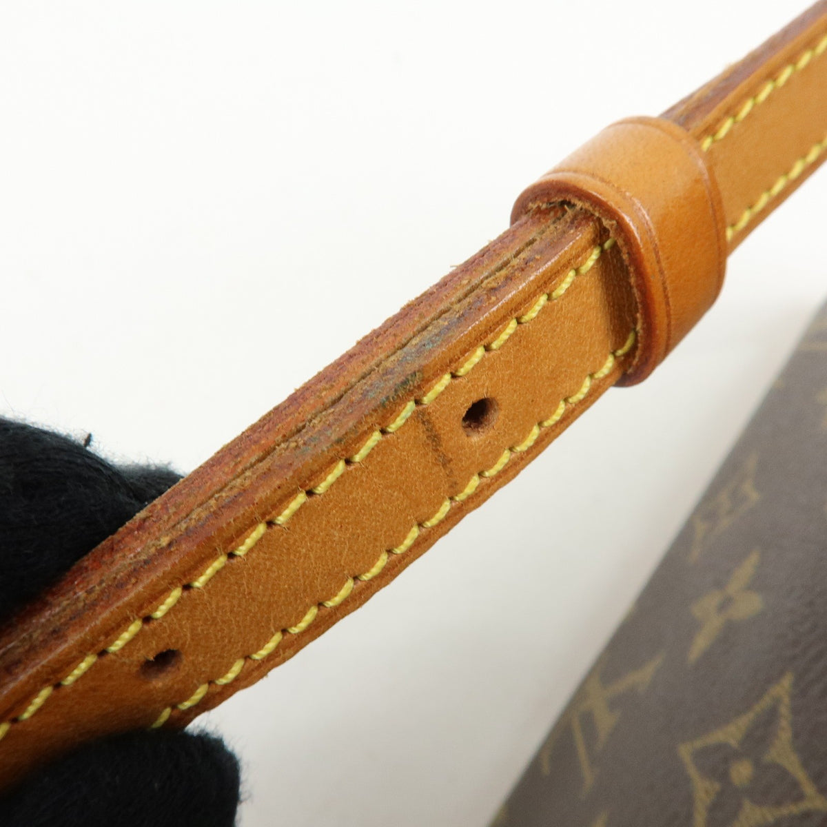 Louis Vuitton Trotteur Monogram Canvas, Brown, Canvas, Handbag