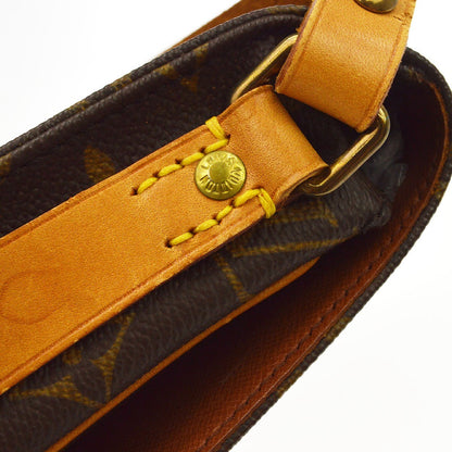 Louis Vuitton Cartouchiere Monogram Canvas, Brown, Canvas, Handbag