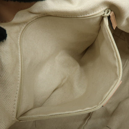 Gucci Sukey Diamante Canvas with Leather, Beige, Canvas, Tote Bag
