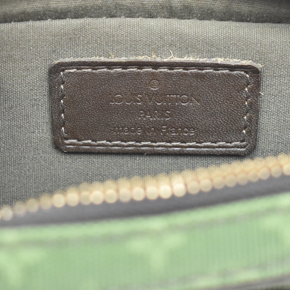 Louis Vuitton Juliette Mini Lin, Khaki, Canvas, Crossbody Bag