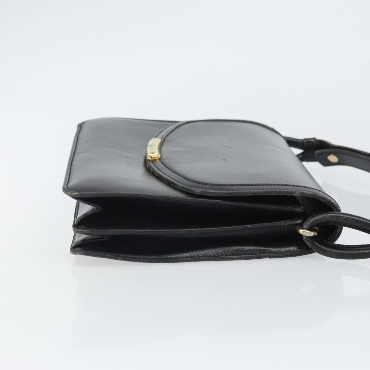 Christian Dior Shoulder Leather, Black, Leather, Shoulder Bag