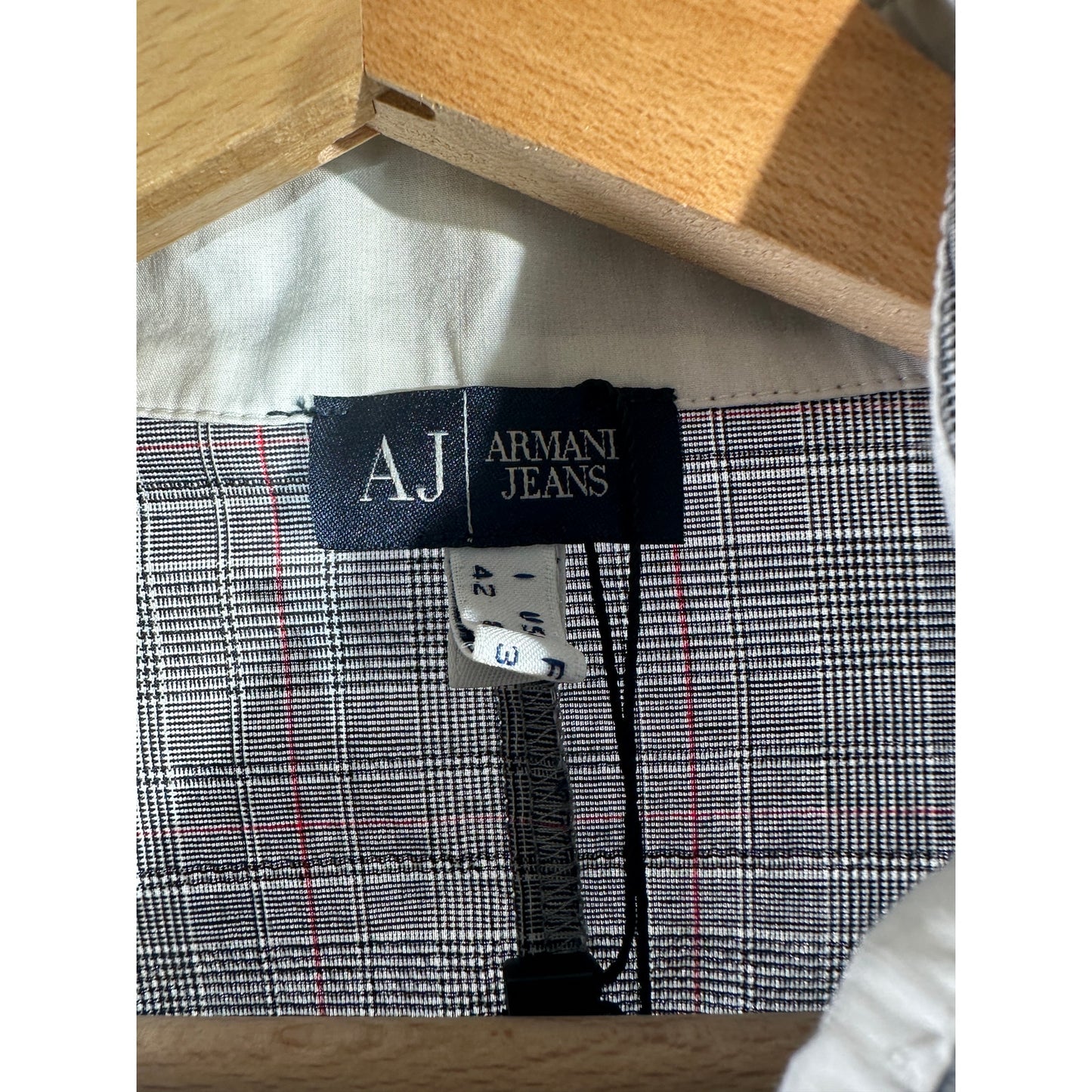 ARMANI JEANS Καρό Πουκάμισο με Κουμπιά