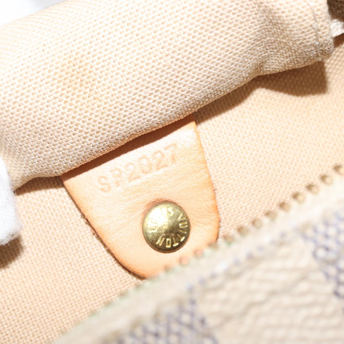 Louis Vuitton Speedy Mini HL Handbag Damier, BEIGE, CANVAS, Handbag