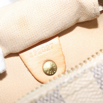 Louis Vuitton Speedy Mini HL Handbag Damier, BEIGE, CANVAS, Handbag