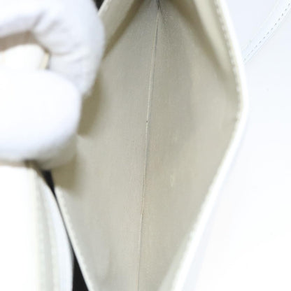 Givenchy Vintage 4G Leather, White, Leather, Shoulder Bag