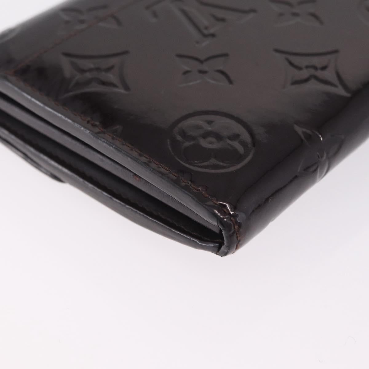Louis Vuitton Sarah Wallet NM Monogram Vernis, Burgundy, Patent Leather, Wallet