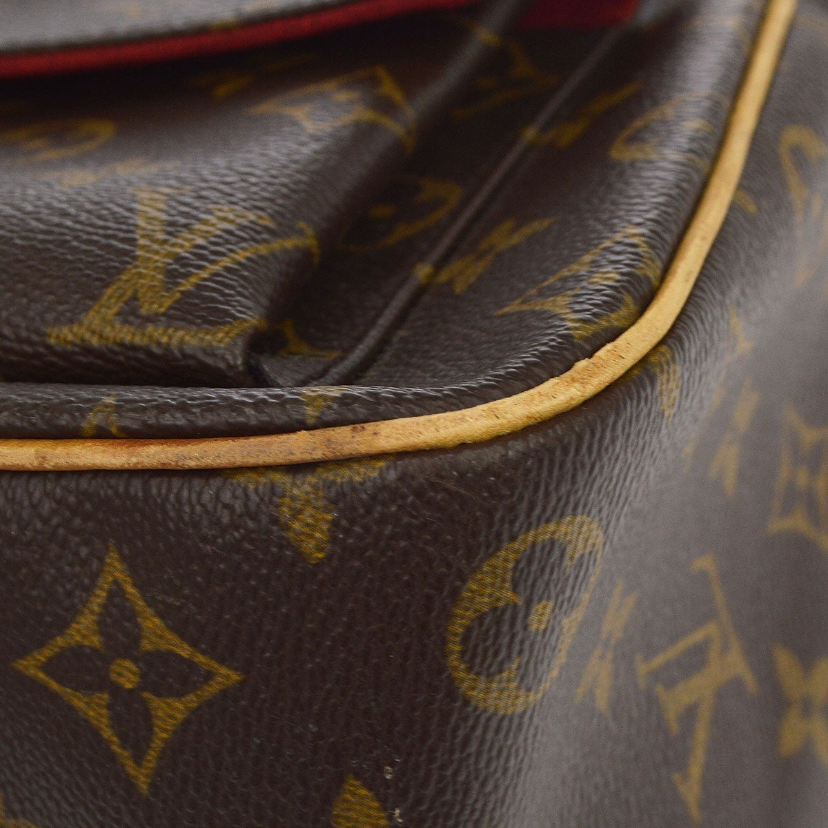 Louis Vuitton Excentri-Cite Monogram Canvas, Brown, Canvas, Handbag
