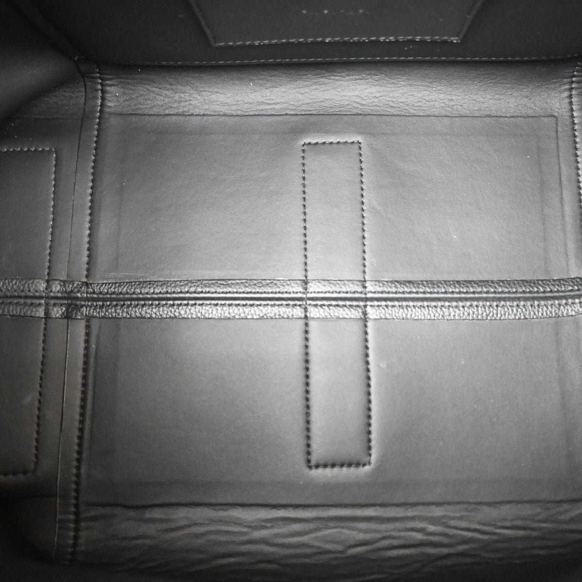 Balenciaga Hourglass Carryall Leather, Black, Leather, Handbag
