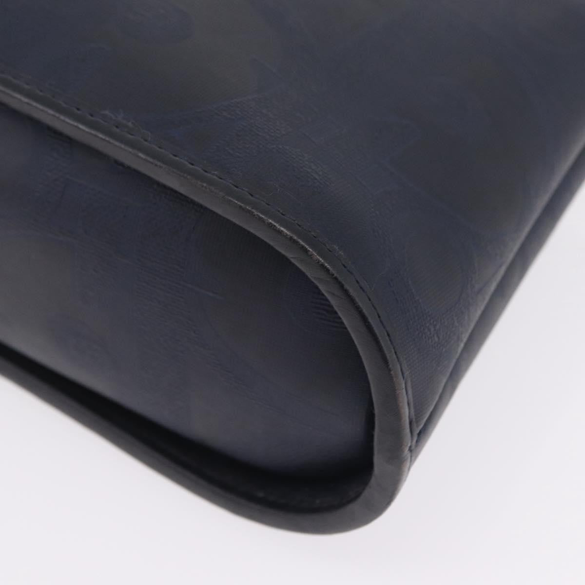 Christian Dior Trotter Canvas, Navy, Canvas, Handbag