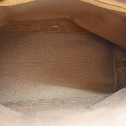 Louis Vuitton Alma Monogram, Brown, Canvas, Handbag