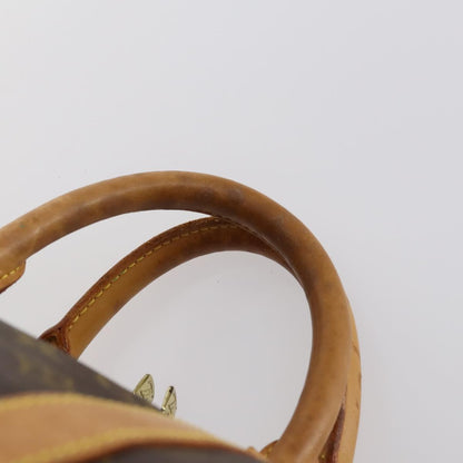 Louis Vuitton Keepall Bag Monogram Canvas, BROWN, CANVAS, Travel bag