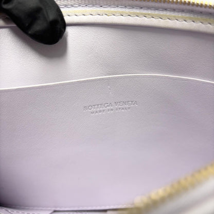 Bottega Veneta Mini clutch Intrecciato, Purple, Leather, Clutch