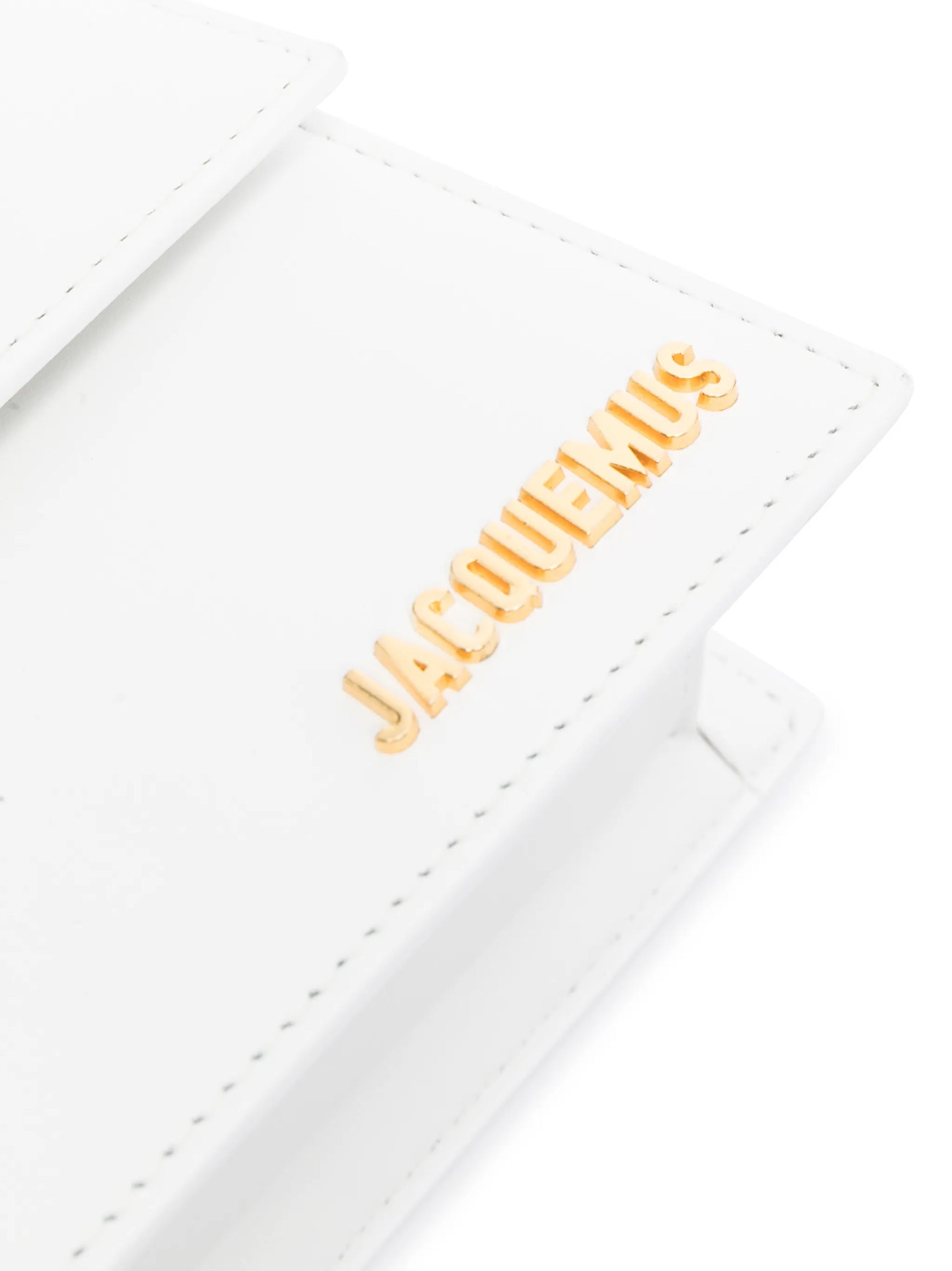 Jacquemus Le Chiquito Moyen Bag Leather, WHITE, LEATHER, Handbag