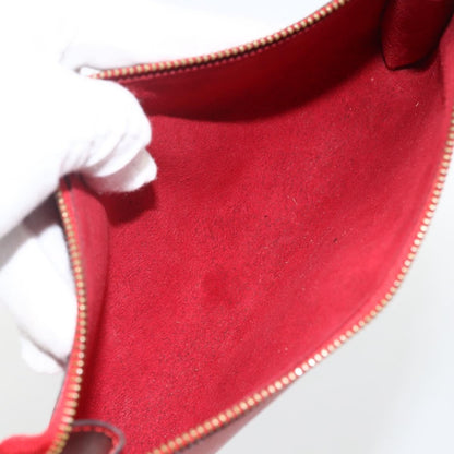 Louis Vuitton Pochette Accessoires Epi Leather, Red, Leather, Wallet