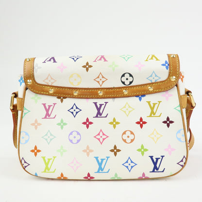 Louis Vuitton Sologne Monogram Multicolor, White, Canvas, Handbag