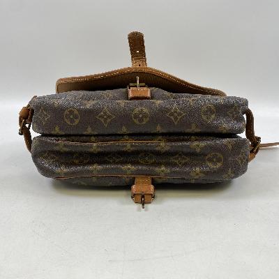 Louis Vuitton Saumur Messenger Bag Monogram Canvas, Brown, Canvas, Shoulder Bag