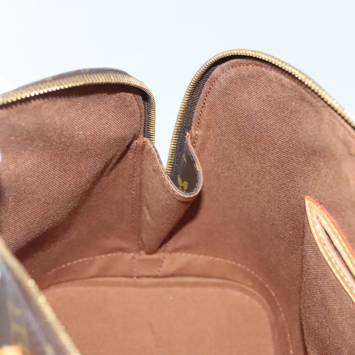 Louis Vuitton Alma Handbag Monogram Canvas, BROWN, CANVAS, Handbag