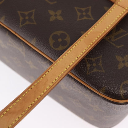 Louis Vuitton Cite Monogram Canvas, Brown, Canvas, Handbag