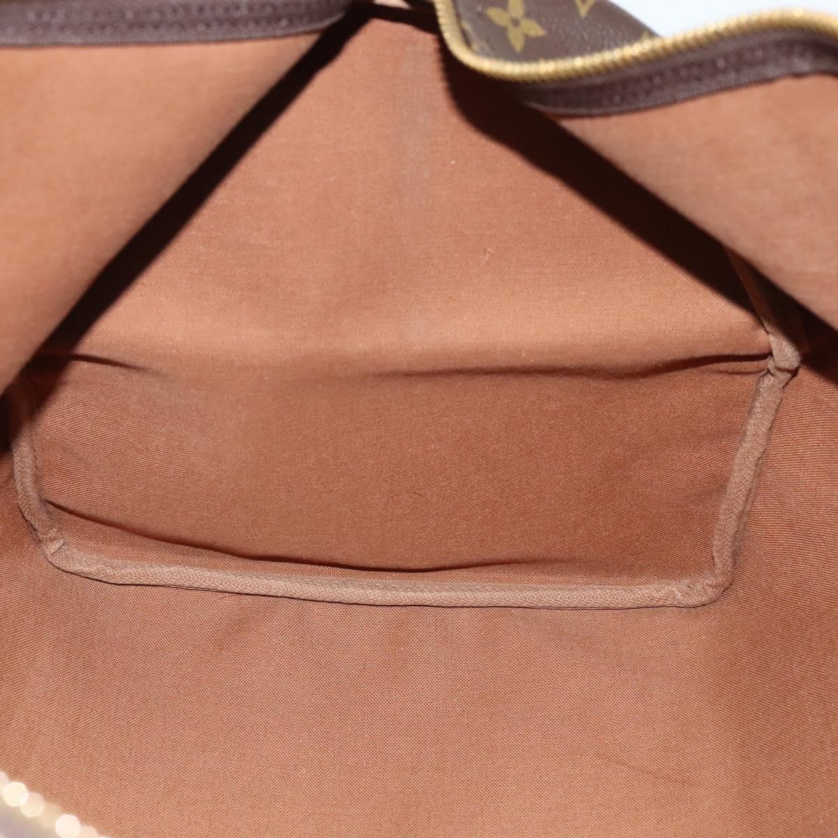 Louis Vuitton Keepall Bag Monogram Canvas, BROWN, CANVAS, Travel bag