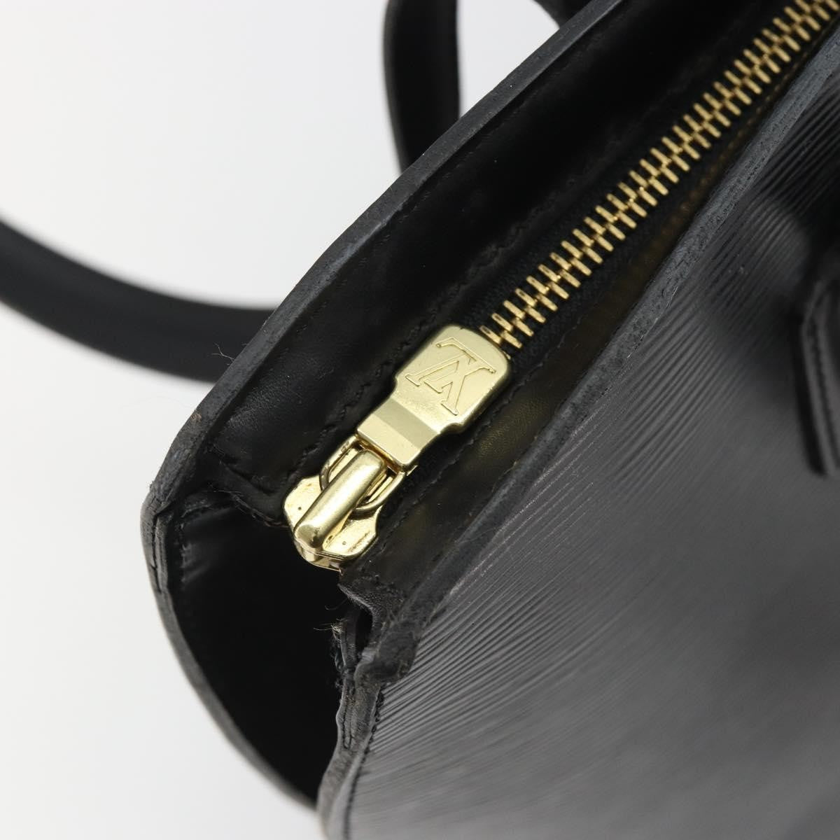 Louis Vuitton Saint Jacques Epi Leather, Black, Leather, Handbag