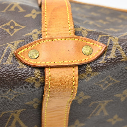 Louis Vuitton Saumur Monogram Canvas, Brown, Canvas, Shoulder Bag