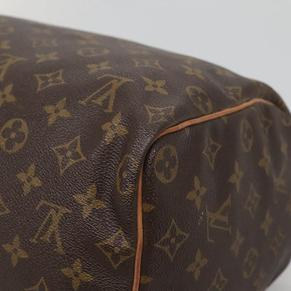 Louis Vuitton Speedy Bandouliere Bag Monogram Canvas, BROWN, CANVAS, Handbag