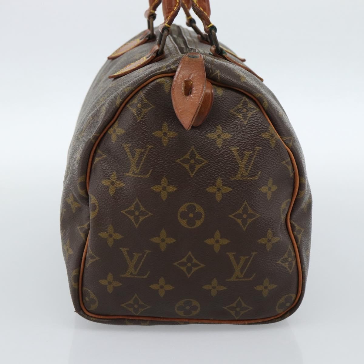 Louis Vuitton Speedy Monogram Canvas, Brown, Canvas, Handbag