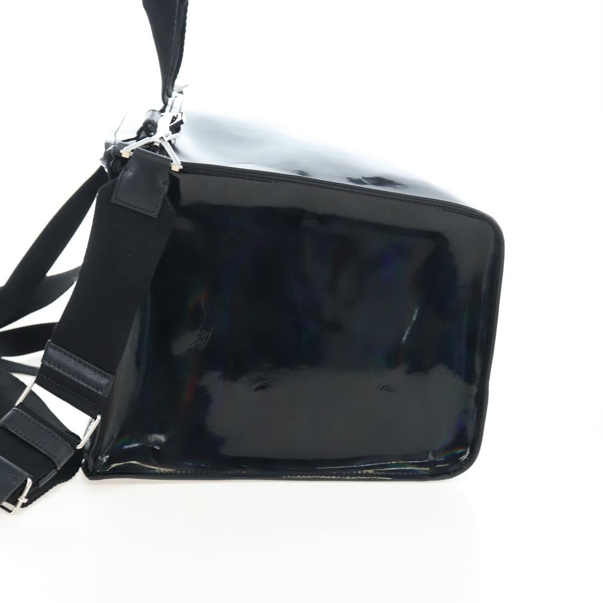 Givenchy Pandora Patent, Black, Patent Leather, Handbag