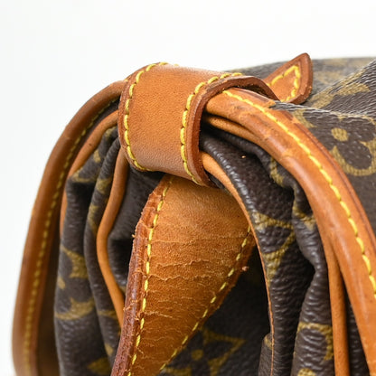Louis Vuitton Saumur Monogram Canvas, Brown, Canvas, Shoulder Bag