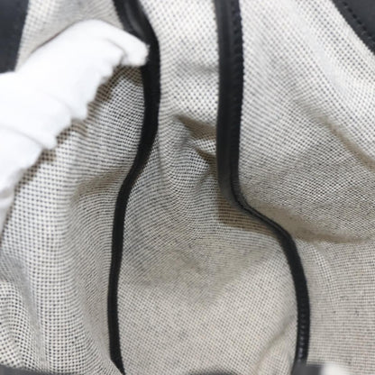 Hermes Sac Luco Canvas with Leather, Gray, Canvas, Handbag