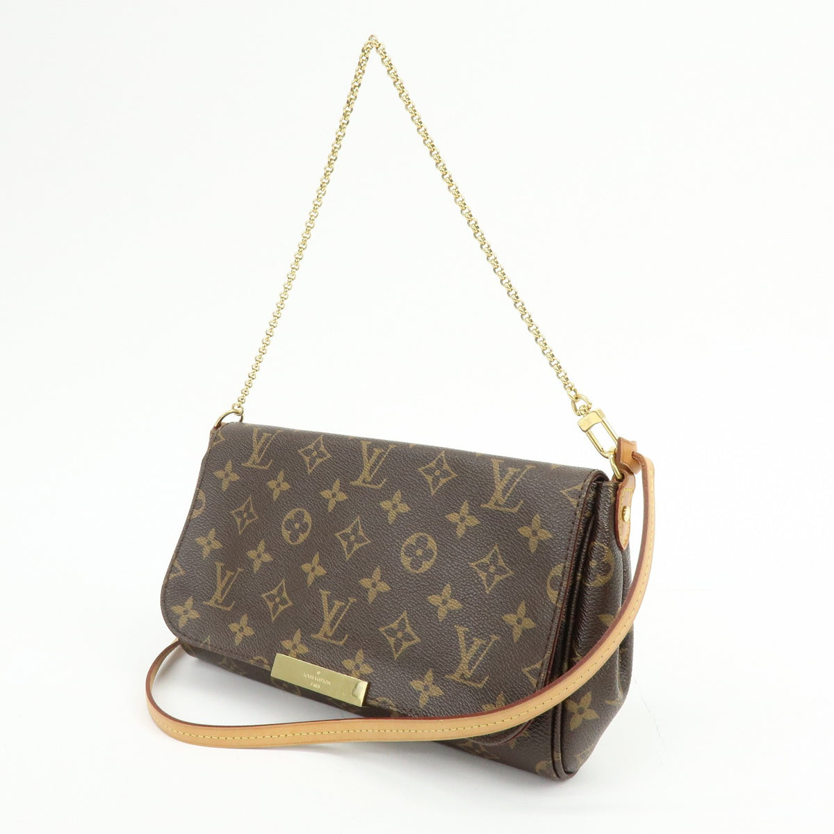 Louis Vuitton Favorite Monogram Canvas, Brown, Canvas, Handbag